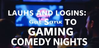 Laughs and Logins: Your Guide to Gaming Comedy Nights