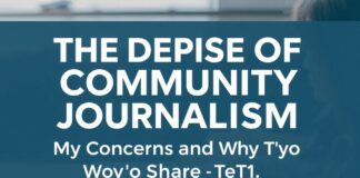 The Demise of Community Journalism: My Concerns and Why You Should Share Them