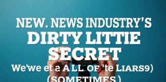 The News Industry's Dirty Little Secret: We're All a Bunch of Liars (Sometimes)
